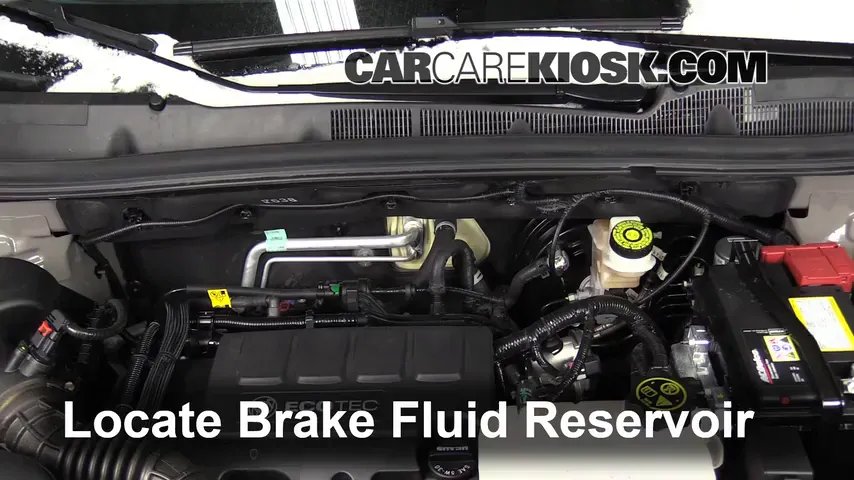 Transmission Fluid Level Check 2014 Buick Encore 1.4L 4 Cyl. Turbo